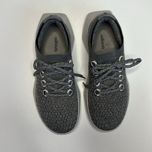 Allbirds Grey Woven Sneakers - Picture 2 of 10
